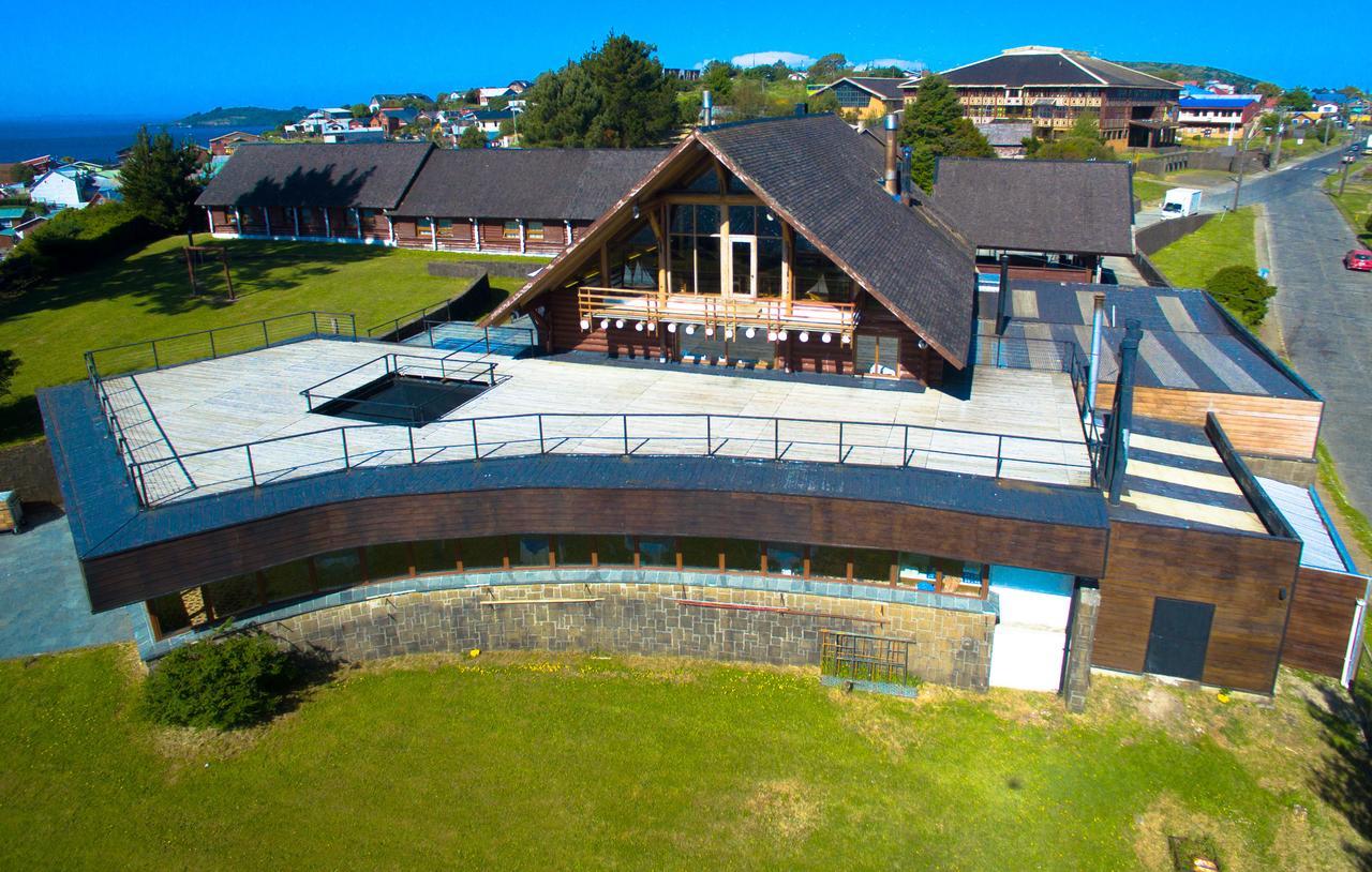 Panamericana Hotel Ancud Bagian luar foto