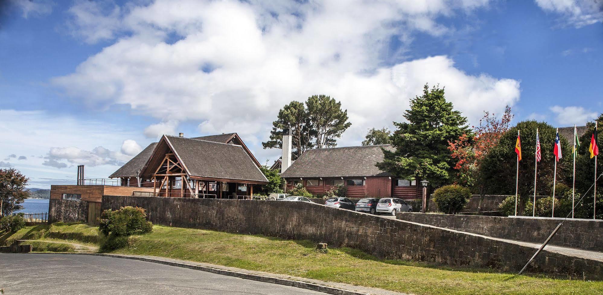 Panamericana Hotel Ancud Bagian luar foto
